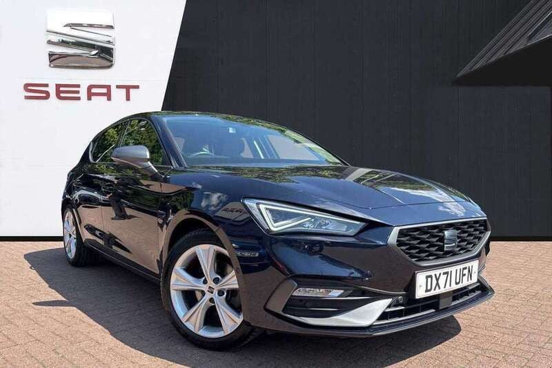 Blue Used 2021 Seat Leon FR Hatchback | £15,000 (Fair price) - Image 1/4