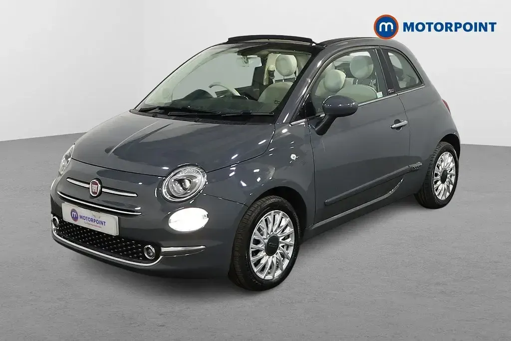 Usado Fiat 500 Lounge 2017 Cinzento Cabrios
