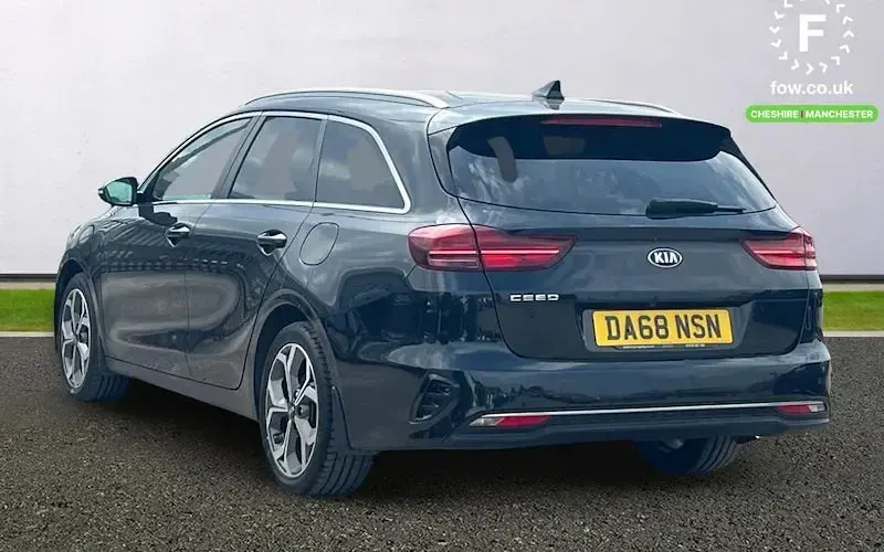 Used Kia Ceed Sportswagon 116 HP (85 kW) 2018 Black Estate