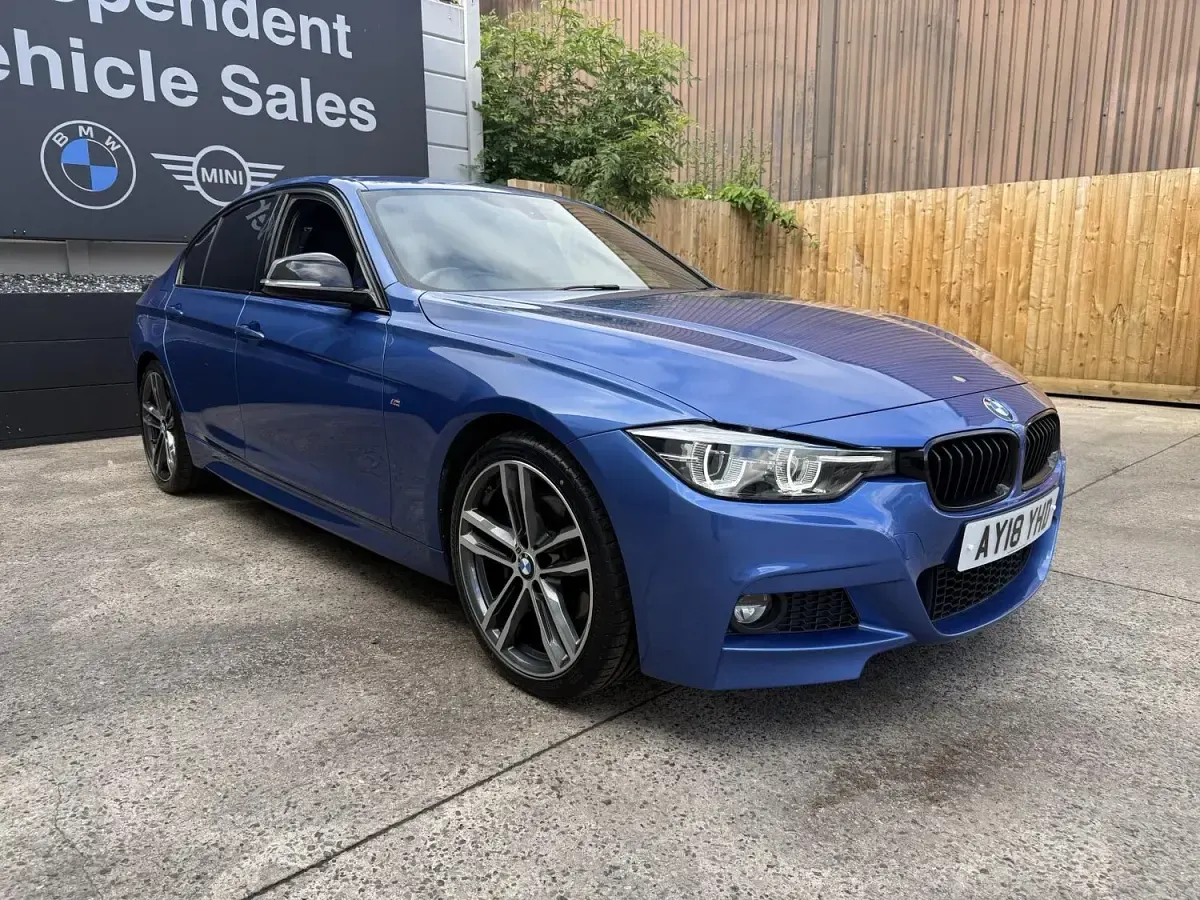 Used BMW 320 M Sport 190 HP (139 kW) 2018 Blue Sedan