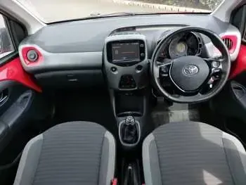 Used Toyota Aygo X-plore 69 HP (50 kW) 2018 Red Hatchback