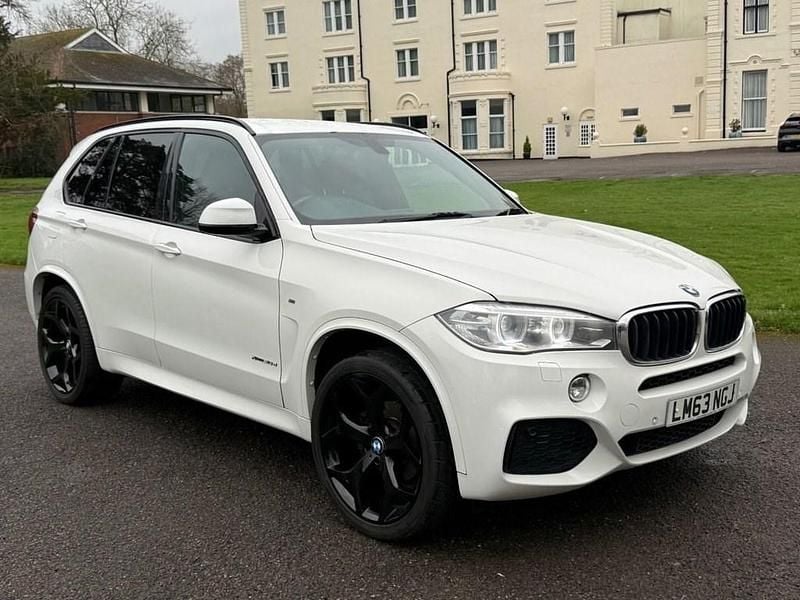 Used BMW X5 M Sport 258 HP (189 kW) 2014 White SUV