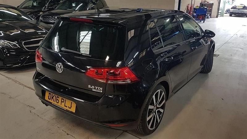 Begagnad VW Golf VII GT 2016 Svart Halvkombi