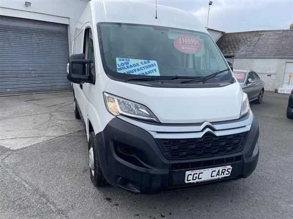 White Used 2021 Citroën Relay Van | £16,600 (Fair price) - Image 1/1