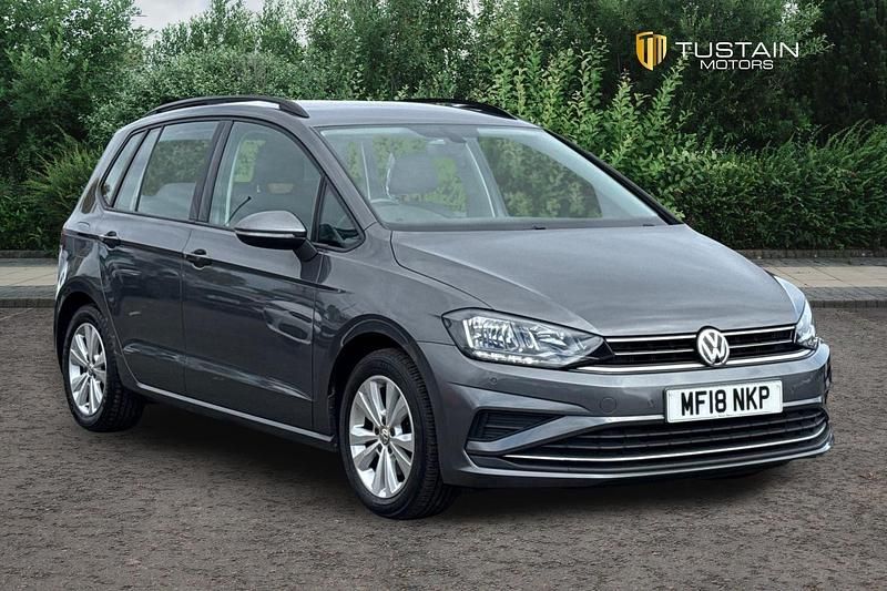 Used VW Golf Sportsvan SE 131 HP (96 kW) 2018 Grey MPV