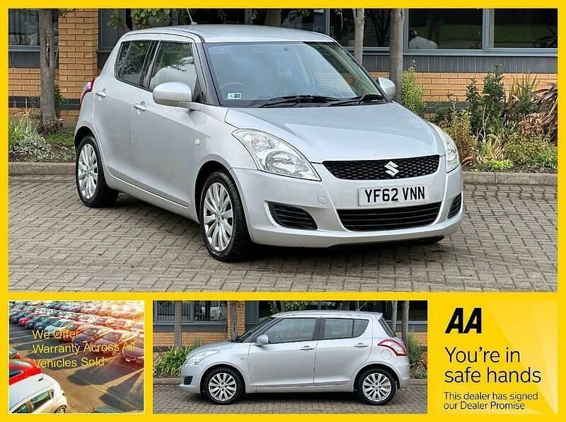 Silver Used 2013 Suzuki Swift SZ3 Hatchback | £4,420 (Fair price) - Image 1/4