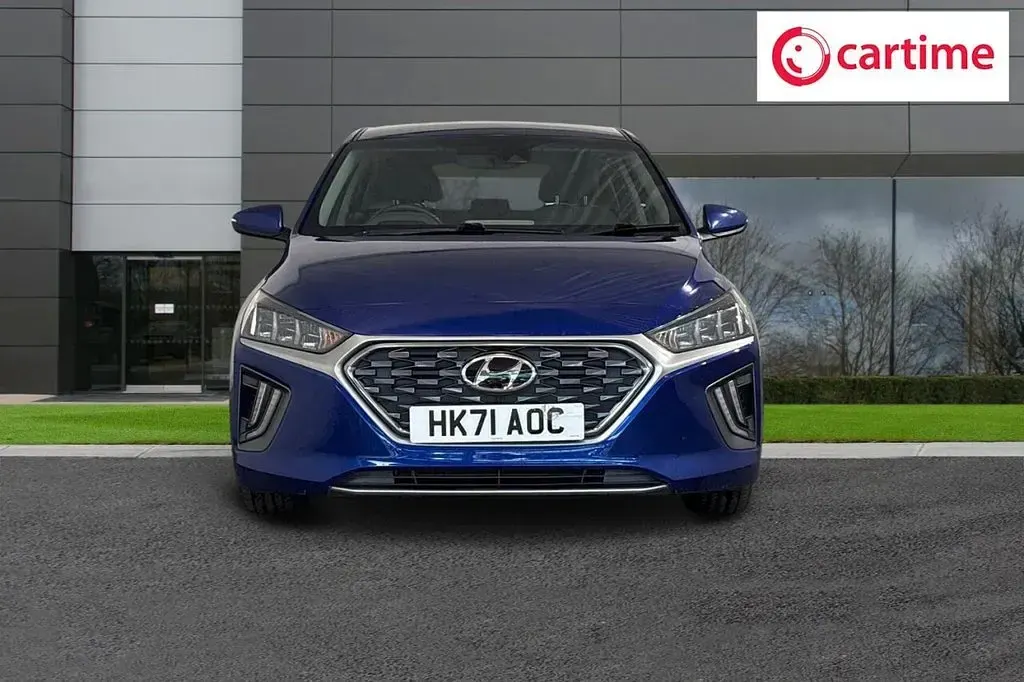 Used Hyundai Ioniq Premium 141 HP (103 kW) 2021 Blue Hatchback
