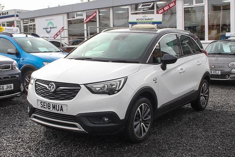 Used Vauxhall Crossland X Elite 130 HP (95 kW) 2018 White SUV
