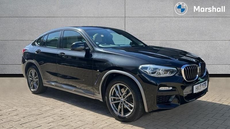 Black Used 2019 BMW X4 M Sport SUV | £25,685 (Fair price) - Image 1/4