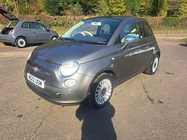 Used Fiat 500 Lounge 69 HP (50 kW) 2012 Grey Hatchback