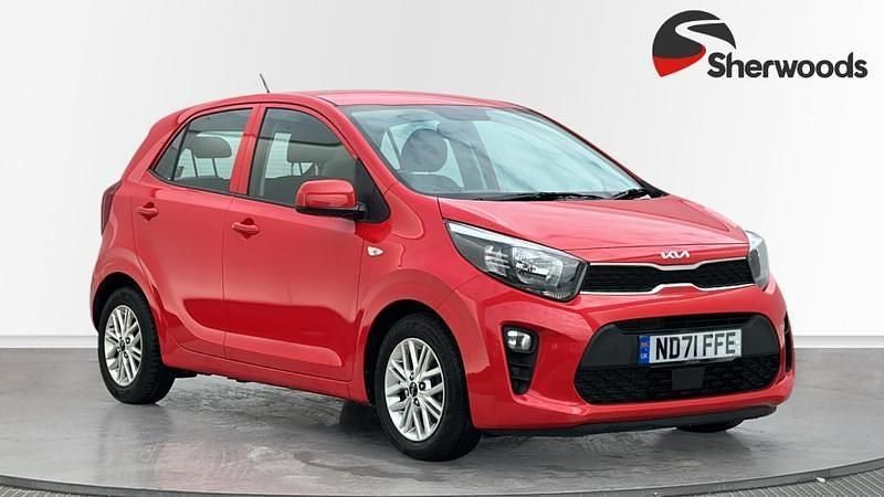 Used Kia Picanto 66 HP (48 kW) 2021 Red Hatchback