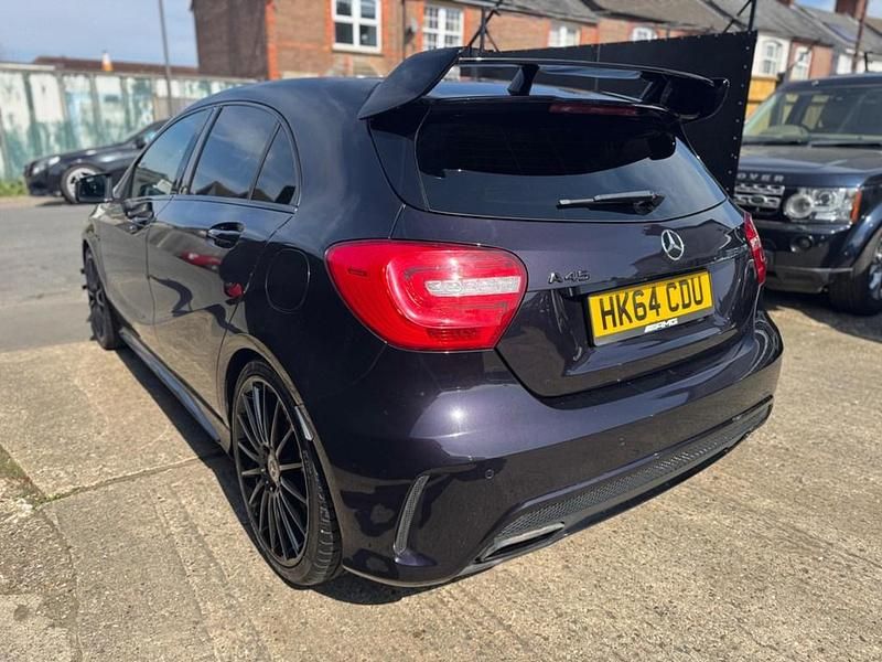 Used Mercedes A45 AMG AMG 355 HP (261 kW) 2014 Mauve/purple Hatchback