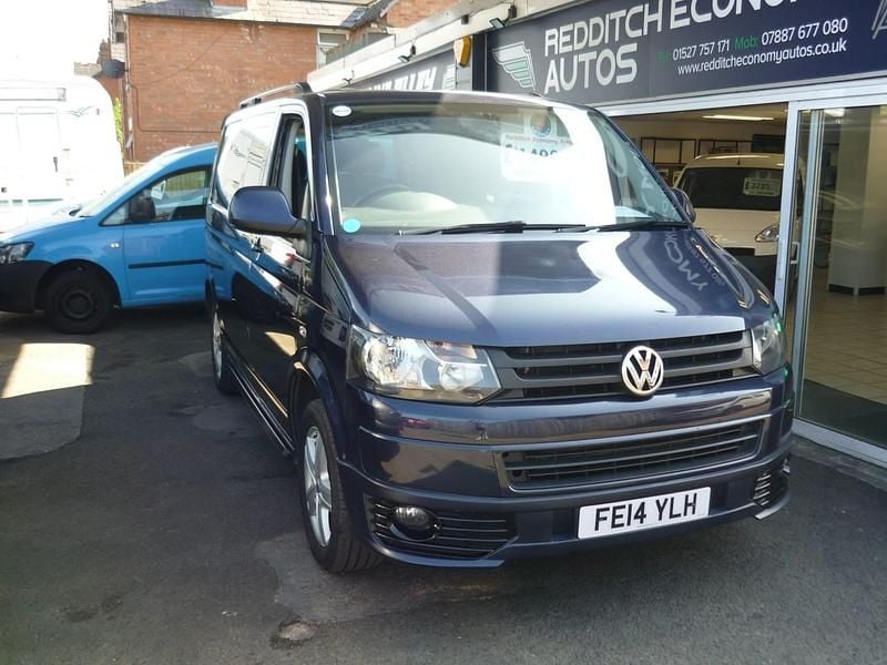 Blue Used 2014 VW T5 Highline Van | £14,995 (A bit pricey) - Image 1/4