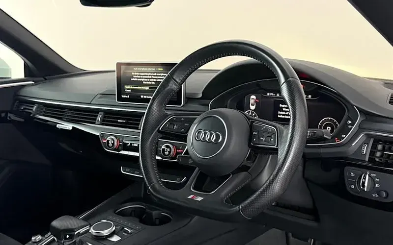 Used Audi A5 Cabriolet S-Line 252 HP (185 kW) 2017 White Cabriolet