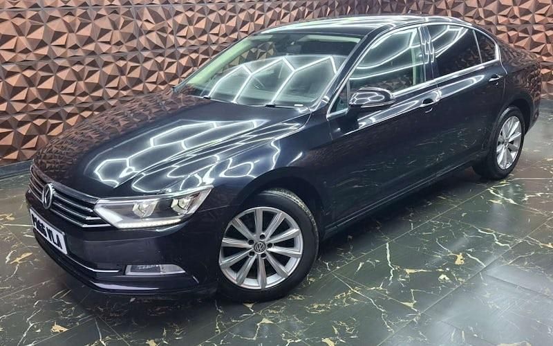 Used VW Passat Business 120 HP (88 kW) 2019 Black Sedan