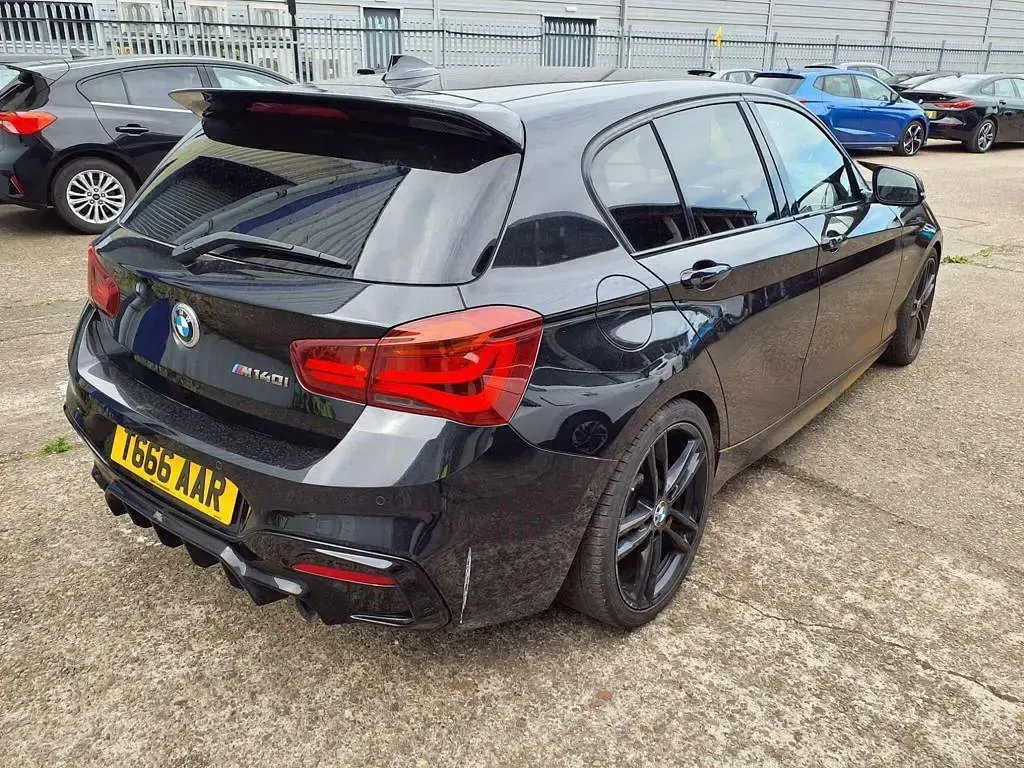 Used BMW M140 M Sport 2017 Black Hatchback