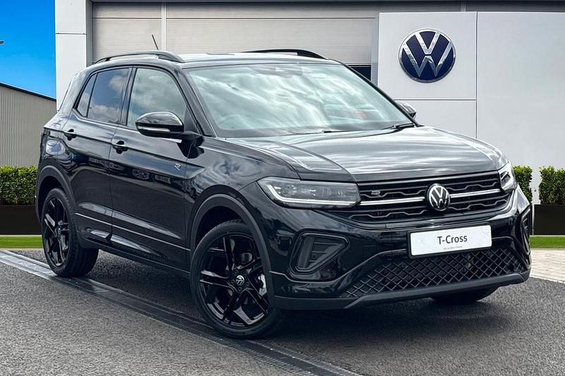 Black New 2025 VW T-Cross Black Edition SUV | £31,490 - Image 1/4