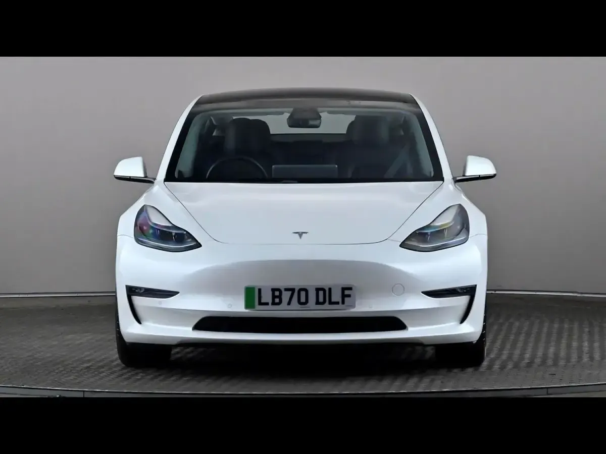 Used Tesla Model 3 Long Range AWD 366 kW (498 HP) 2020 White Sedan