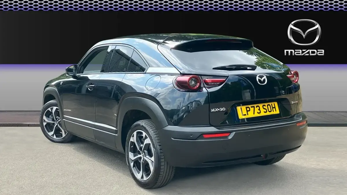 Used Mazda MX30 Exclusive-Line 125 kW (170 HP) 2023 Black SUV