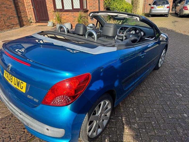 Used Peugeot 207 GTi 2008 Blue Cabriolet