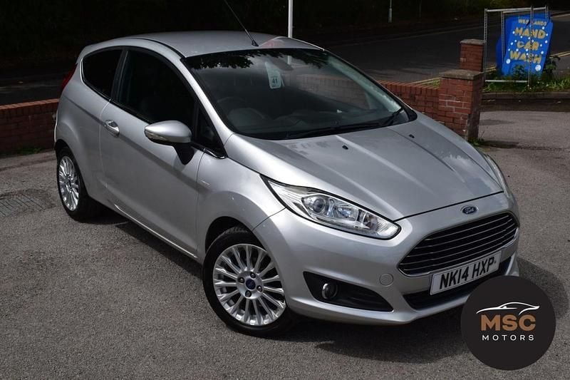 Silver Used 2014 Ford Fiesta Titanium Hatchback | £4,495 (Fair price) - Image 1/4