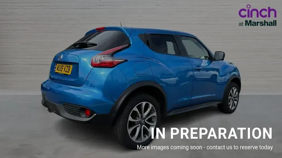 Second-hand Nissan Juke Tekna 112 CP (82 kW) 2019 Albastru SUV