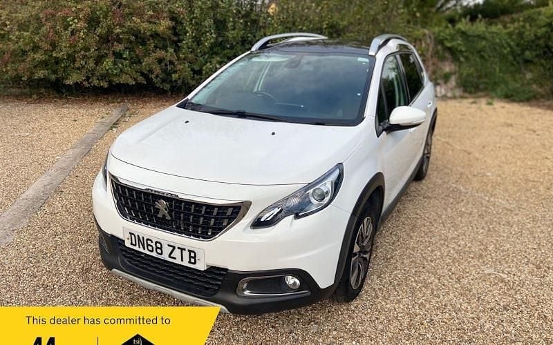 White Used 2018 Peugeot 2008 Allure Premium SUV | £8,499 (Fair price) - Image 1/4