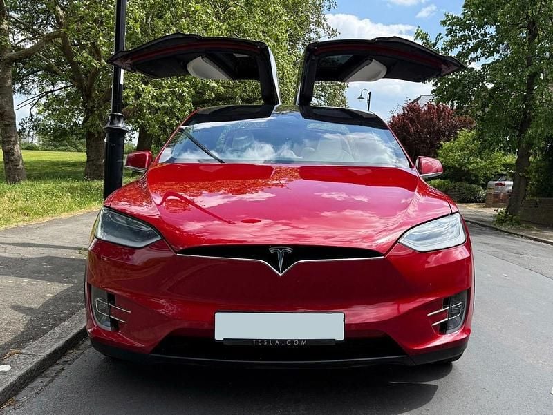 Red Used 2020 Tesla Model X Long Range AWD SUV | £35,995 - Image 1/1