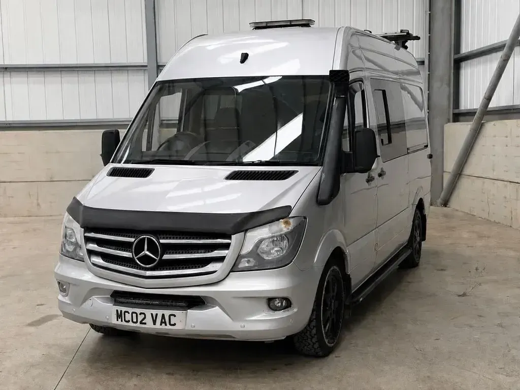 Used Mercedes Sprinter 129 HP (94 kW) 2015 Silver Van