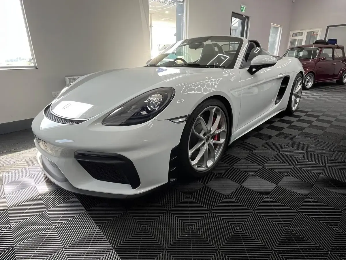 Used Porsche 718 Spyder 2020 White Cabriolet
