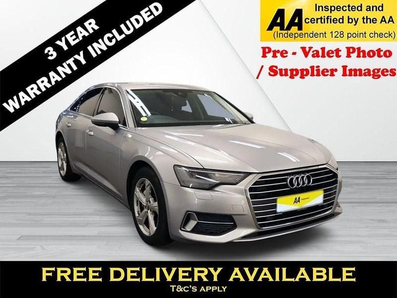 Silver Used 2018 Audi A6 Sport Sedan | £17,495 (Fair price) - Image 1/3