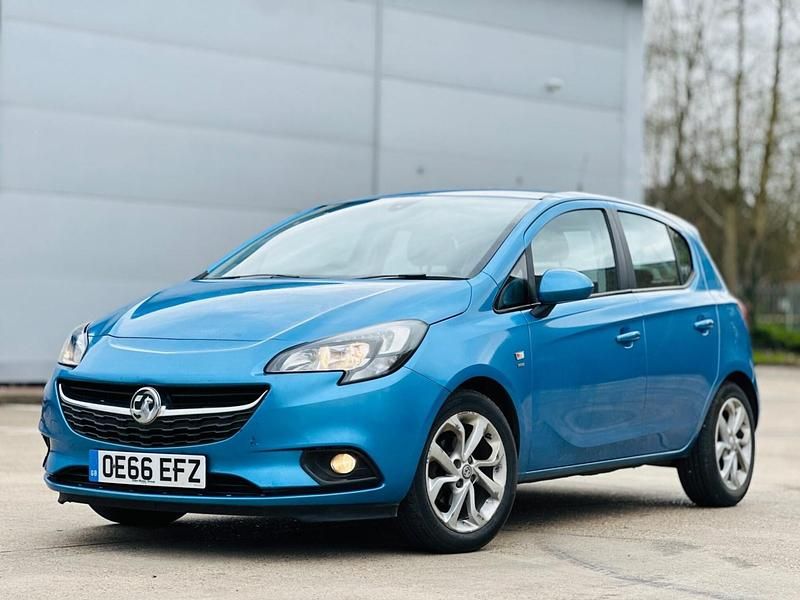 Used Vauxhall Corsa 75 HP (55 kW) 2016 Blue Hatchback