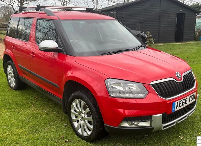Red Used 2016 Skoda Yeti Outdoor SE SUV | £16,499 (Fair price) - Image 1/1
