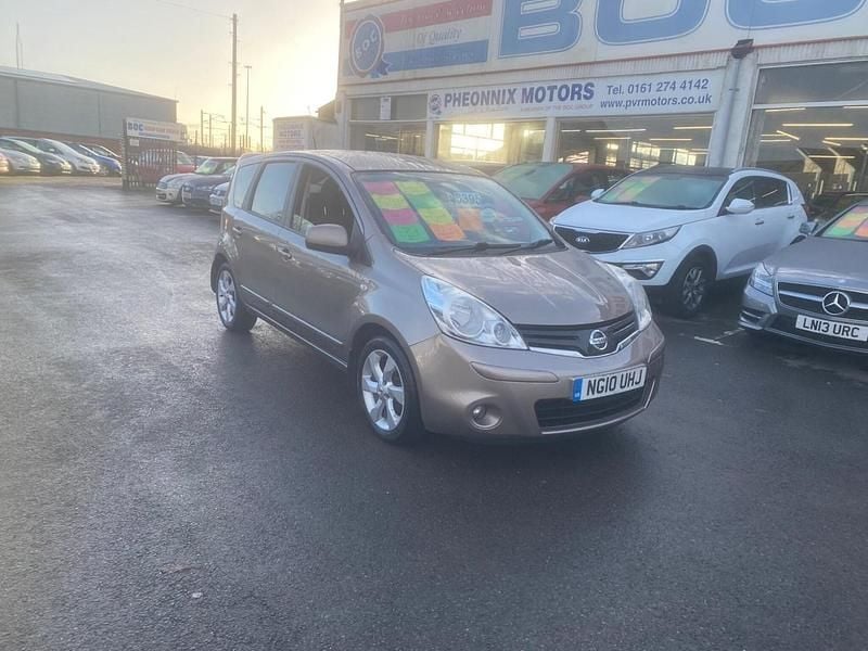 Beige Used 2010 Nissan Note N-TEC MPV | £6,195 (Expensive) - Image 1/4