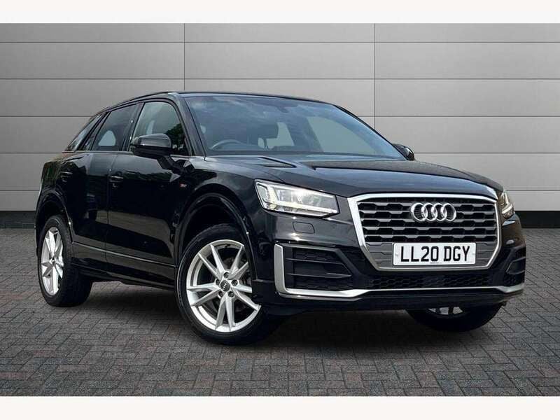 Black Used 2020 Audi Q2 S-Line SUV | £17,632 (Fair price) - Image 1/4