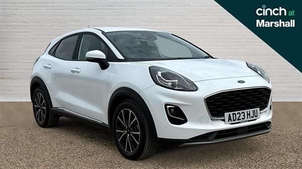 White Used 2023 Ford Puma Titanium SUV | £15,599 (Good price) - Image 1/4