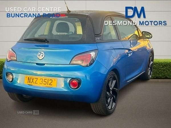 Used Vauxhall Adam 70 HP (51 kW) 2019 Blue Hatchback