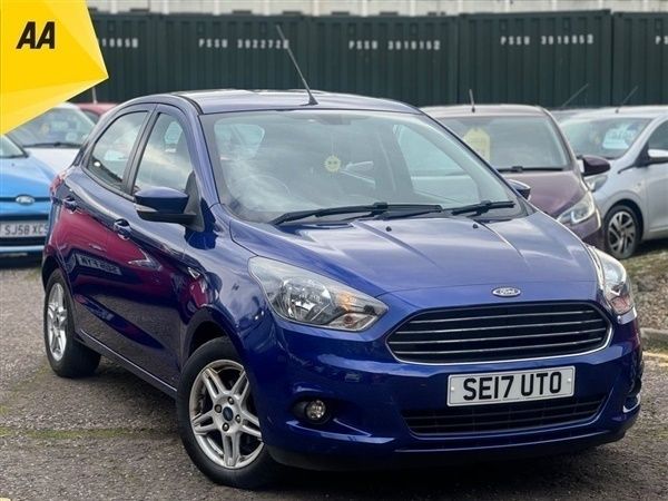 Blue Used 2017 Ford Ka Zetec Hatchback | £6,495 (Fair price) - Image 1/1