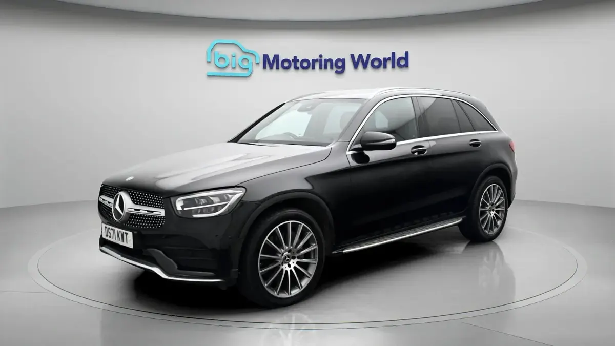 Used Mercedes GLC300 AMG line 245 HP (180 kW) 2022 Black SUV