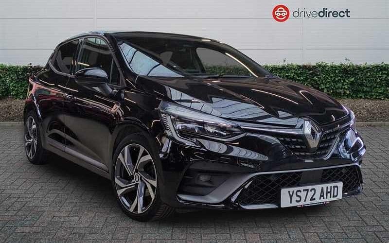 Used Renault Clio V RS Line 90 HP (66 kW) 2022 Black Hatchback