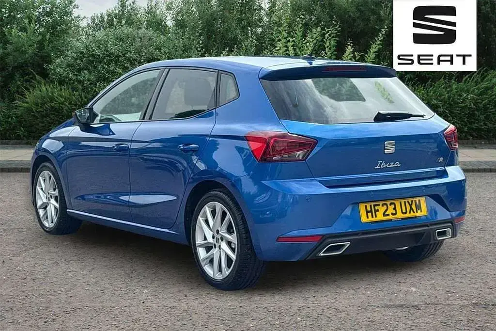 Used Seat Ibiza FR 110 HP (80 kW) 2023 Blue Hatchback