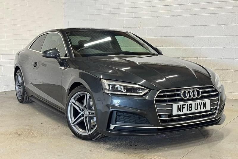 Grey Used 2018 Audi A5 S-Line Coupe | £10,480 (Fair price) - Image 1/1