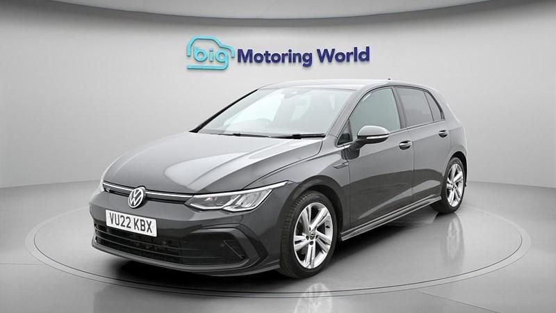 Used VW Golf VIII R-line 130 HP (95 kW) 2022 Grey Hatchback