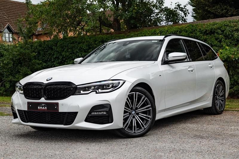 White Used 2021 BMW 320 M Sport Estate | £21,000 (Super price) - Image 1/3