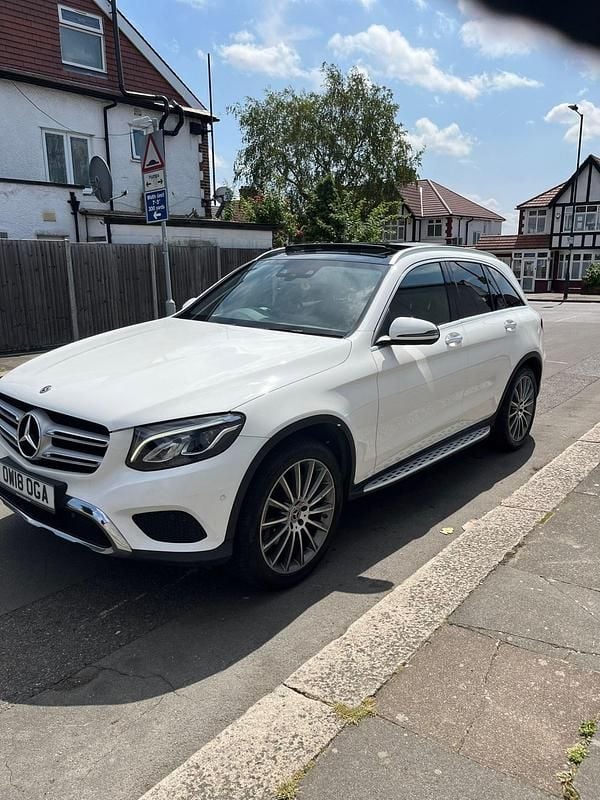 White Used 2018 Mercedes GLC250 AMG Line Premium Estate | £19,000 (Super price) - Image 1/4