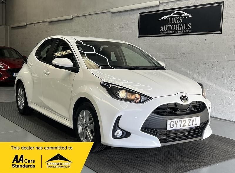 White Used 2023 Mazda 2 Hatchback | £13,395 (Good price) - Image 1/4