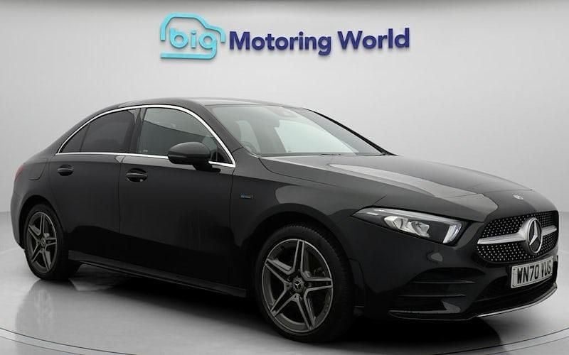 Used Mercedes A250 AMG line 259 HP (190 kW) 2020 Black Sedan