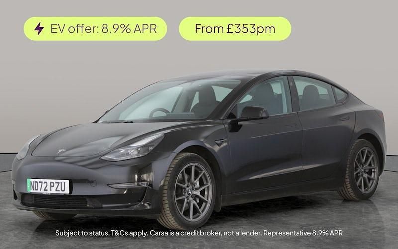 Black Used 2023 Tesla Model 3 Long Range AWD Sedan | £20,050 (Good price) - Image 1/3