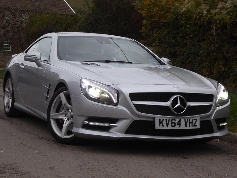 Silver Used 2014 Mercedes SL500 AMG Cabriolet | £23,995 - Image 1/4