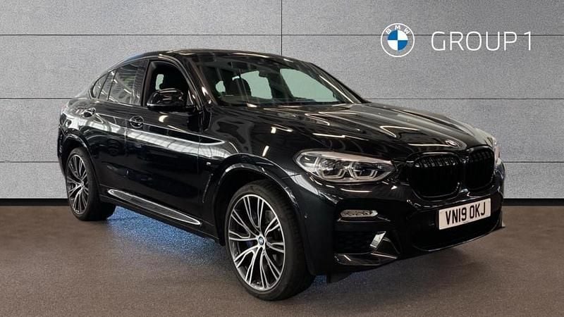 Black Used 2019 BMW X4 M Sport SUV | £31,795 (Fair price) - Image 1/4